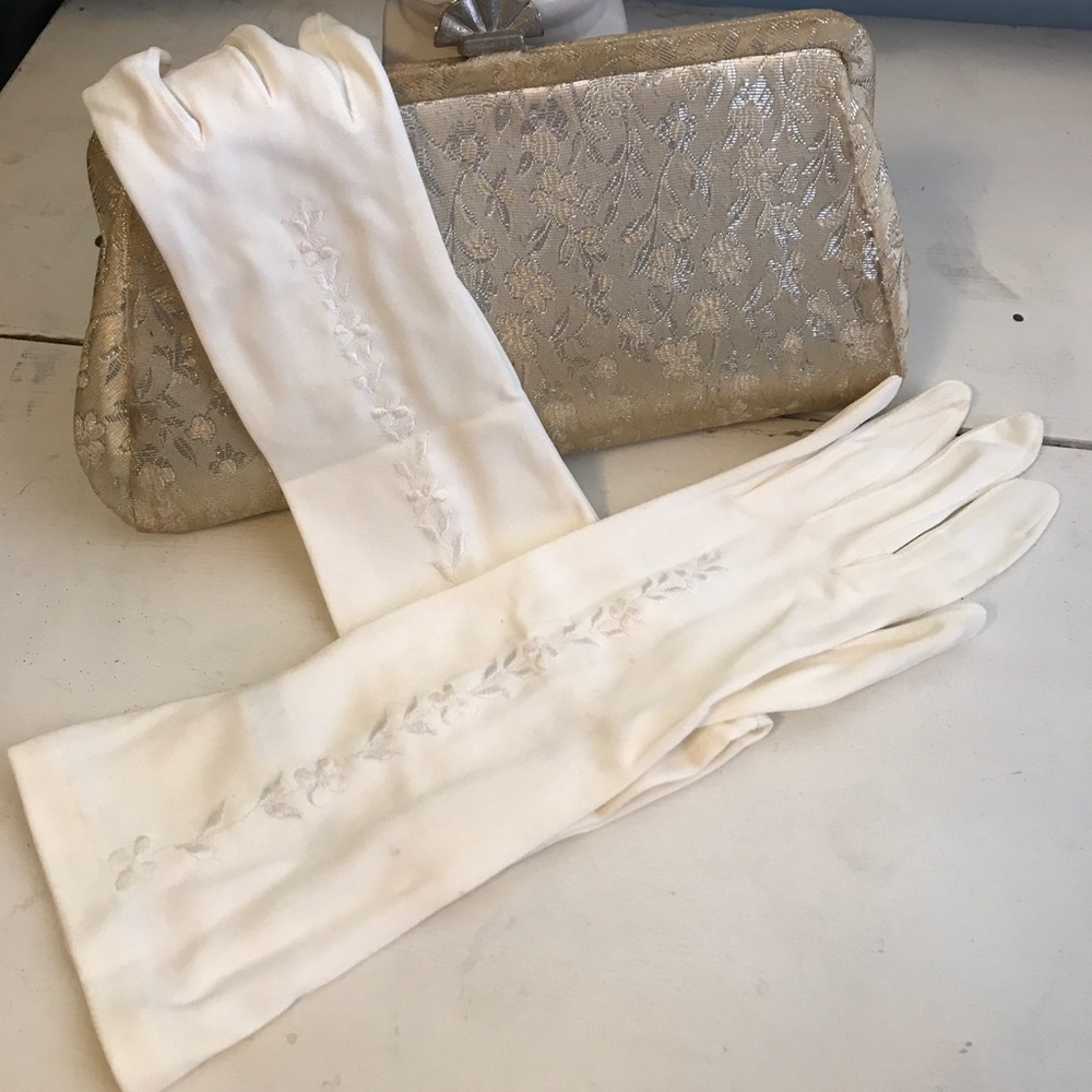 Long Vintage Gloves